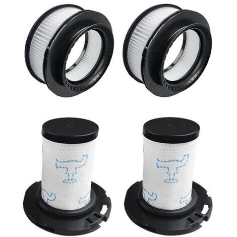 4 Kit de filtration pour Aspirateur Rowenta X-Force Flex 11.60 12.60 14.60 15.60 pour RH98xx (Remplacement Filtre après moteur ZR009008 et Filtre en mousse séparateur ZR009007) (1/4)