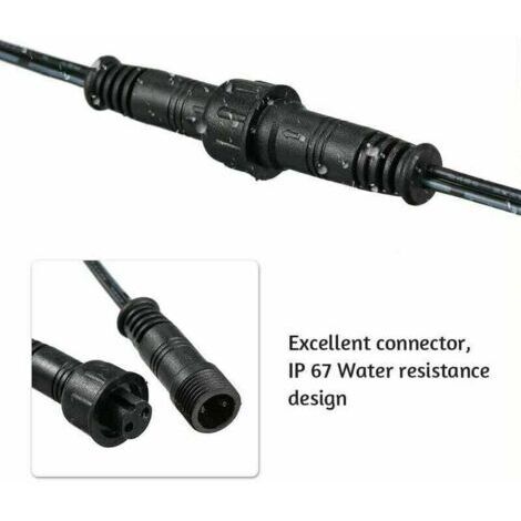 Cable Rallonge, 10 Pack, Pour Spots LED Encastrables,Etanche IP67,1M ...