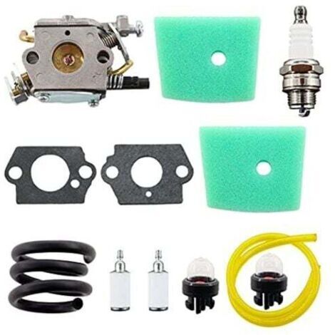 FOREHILL Carburateur Filtre à air Tuyau pour Husqvarna 123 123C 123L 123LD 223 223L 223R 322C 322L 322R 323 323C 323L 325 325C 325CX 325L 325LX 326 326C 326L 326LX 327 Tronçonneuse à chaîne (1/4)