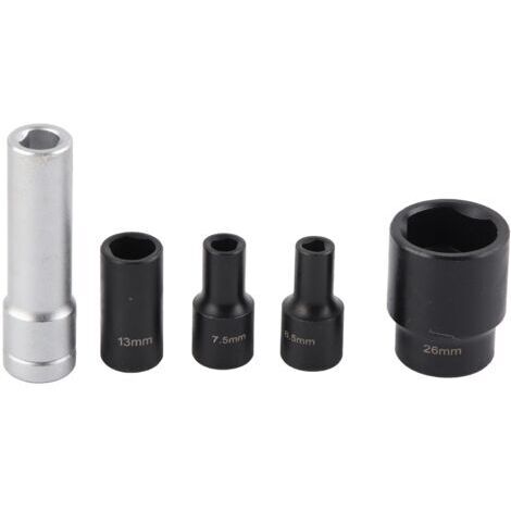 FOREHILL Kit d'installation et de démontage de pompe d'injection de carburant diesel 5 pièces, remplacement en acier au carbone pour carburant diesel Bosch VE (1/4)