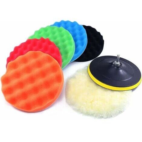 FOREHILL Zhitong 3-7 pouces disque de polissage de voiture polissage 3 pouces polissage ensemble de 9 pièces (1/4)