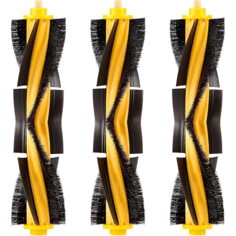 FOREHILL (3 Pièces) N10 Brosses à Rouleaux Brosse Principale Pièces de Rechange pour Robot aspirateur Ecovacs DEEBOT OZMO N10 N10 Plus 920 (1/5)