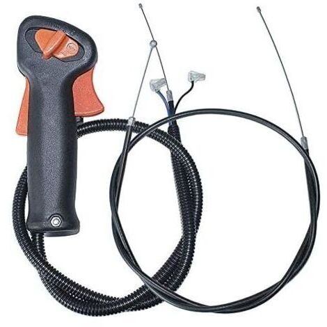 Tondeuse Débroussailleuse Poignée Câble Interrupteur Kit, pour Stihl Fs75 Fs80 Fs80R Fs85 Fs85R Fs85Rx Fs85T Km85 Km85R Tondeuse Débroussailleuse, 4137 180 1109 (1/4)