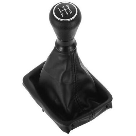 Pommeau de Levier de Vitesse avec Soufflet Compatible pour Peugeot 206 (1/4)