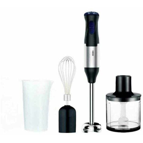 Forehill – Mixeur plongeant 1000W 5 vitesses réglables – Moteur en cuivre – Lame inox pour broyage de glace – Design ergonomique (1/3)
