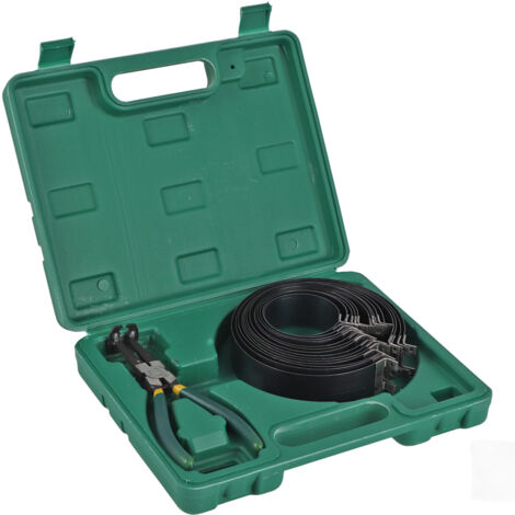 FOREHILL Kit de compresseur de segment de piston Pince d'installation universelle professionnelle Kit d'outils de 14 bandes pour camion de voiture (1/5)