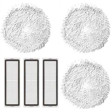 Lavable et Remplacement de Nettoyage de Vadrouille pour Xiaomi Dreame Bot W10 PièCes de Rechange pour Aspirateur Robot (1/5)