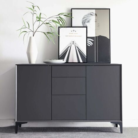 Lot de 4 Pieds de Meubles Charge Jusqu'à 600 KG, 15cm Pied de Table Modernes en Métal en Forme de Triangle,Pied Meuble Épingle pour Placard, Canapé,avec 16 Vis et 4 Protège Pieds, Noir(15cm) (1/3)