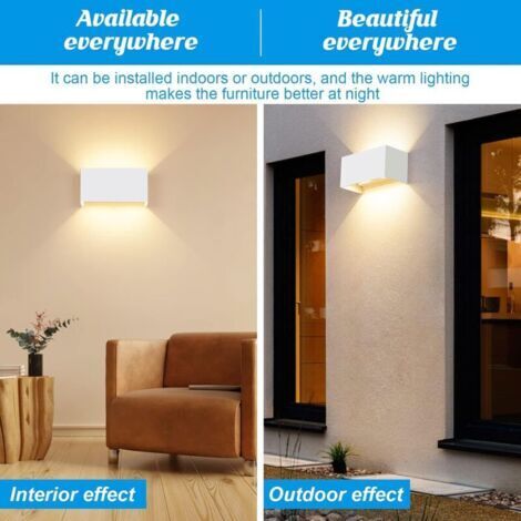 Forehill – Applique murale LED 24W étanche IP65 – Blanc chaud 3000K – Angle de faisceau réglable – Aluminium moulé sous pression durable (1/4)