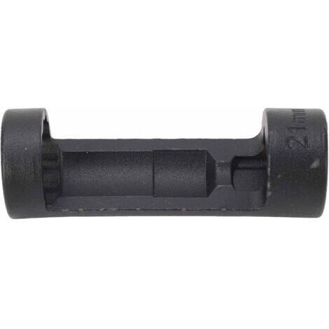 FOREHILL Douille pour écrou de jambe de force haute résistance efficace 12 points 81 mm Outil de démontage de jambe de force de suspension Ajustement universel pour voitures 21 mm/0,83 po (1/4)