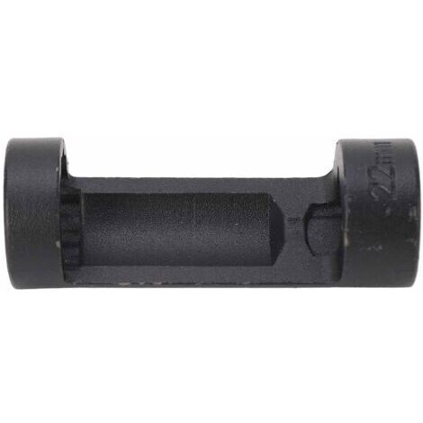 FOREHILL Douille pour écrou de jambe de force haute résistance efficace 12 points 81 mm Outil de démontage de jambe de force de suspension universel pour voitures 22 mm/0,9 po (1/4)