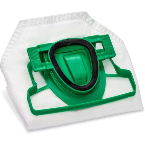 FOREHILL Applicable Sac d'aspirateur en pack de six pour sac filtrant Vorwerk Kobold VK200 FP200, matériau de haute qualité composé de 5 couches de micro-polaire (1/5)