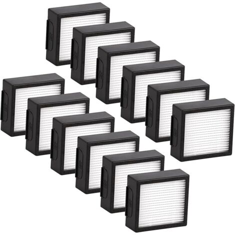 FOREHILL (12 pièces) Combo j9+ Filtre HEPA de remplacement compatible avec aspirateur robot iRobot Roomba Combo J7+ plus/Combo j9+ / Combo (1/5)