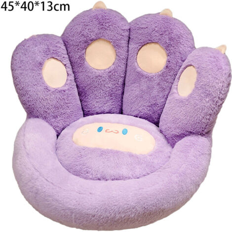 Coussins en forme de pattes de chat, coussins de canapé, coussins de chaise de bureau, coussins de salle à manger, coussins de chambre