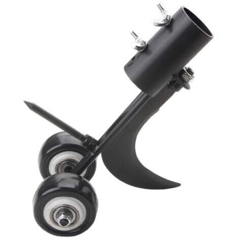 CHOYCLIT Outil de désherbage 2 en 1 avec roulettes, outil de désherbage pour jardin, outil de désherbage sans agenouiller pour nettoyer entre les dalles, les pavés, les terrasses et les pelouses