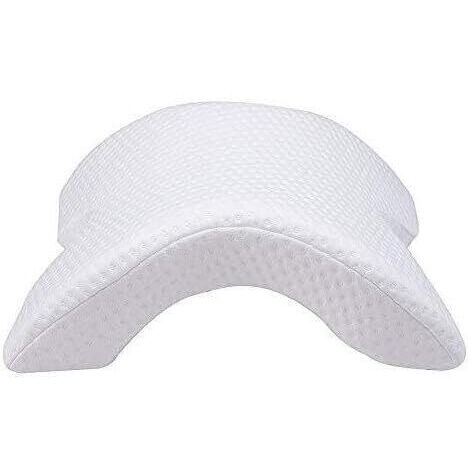 Oreiller en mousse à mémoire de forme - Doux et rebondissant- Respirant - Pour soulager les douleurs du cou et du dos - Massage cervical - Oreiller orthopédique (1/5)