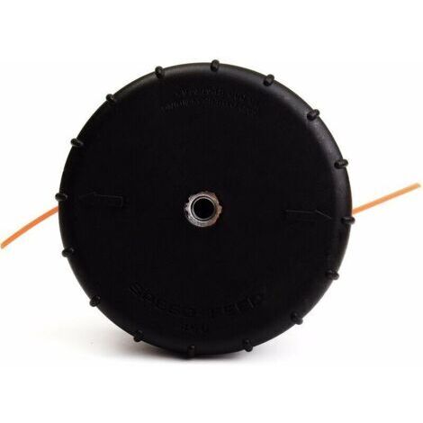 CHOYCLIT Tête de Coupe Speed Feed 450 pour Echo SRM 266 SRM 266S SRM 266T SRM 266U SRM 280 SRM 280S SRM 280T Débroussailleuse à Arbre Droit 99944200903,noir