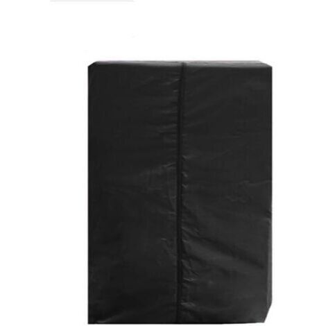 Housse de Protection Pliable Noire pour Tapis de Course, Anti-poussière,pour Salle de Sport à Domicile, 95 x 75 x 160 cm