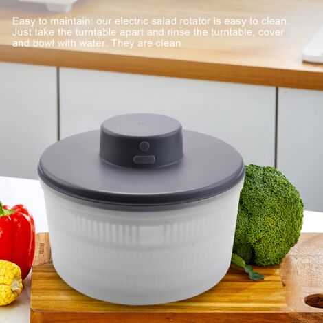 Grande essoreuse à salade électrique pratique Rechargeable séchage rapide ménage lavage stockage déshydrateur bol Bleu prer,CM11701 - Maison Grande essoreuse à salade électrique pratique Rechargeable séchage rapide ménage lavage stockage déshydrateur bol Bleu prer,CM11701 - Maison