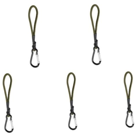 CSPARKV 90cm - Lot de 5 tendeurs sandows sécurisés et normés avec passant piton