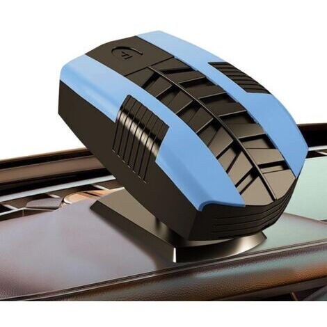 CCYKXA Générique Chauffage Voiture,Dégivreur de Pare-Brise Dégivrage Électrique Portable 360° Rotatif pour Véhicule Auto Voiture Caravane Pare-Brise Temps Froid