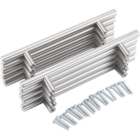 20PCS Poignée de meuble en acier inoxydable 128 mm, Poignee de Meuble Cuisine Poignet (1/5)