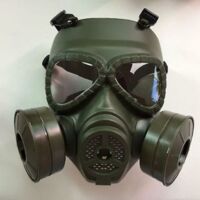 Respirator Tactical Black Gas Mask Military Style Face Protective Mask Outdoor