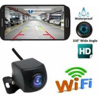 Choyclit – Caméra de surveillance intérieure/extérieure WiFi HD – Vision nocturne 5-10m – Angle de vision 120°-150° – Étanchéité IP67