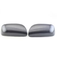 1 paire de coques de rétroviseurs latéraux en fibre de carbone ABS pour modèles 2007-2013 87915-02910 87945-02910