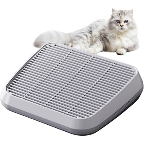 Katzenrampe, abfallfreie Plattform mit Katzenrampe  Erhöhte, rutschfeste Filterschale, leicht zu reinigendes Zubehör für Sofas und Treppen im Innen- und Außenbereich