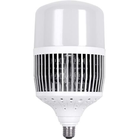 LED E27/E40 10-200W Weiß 6500K, 270° Abstrahlwinkel, Energiesparend, Nicht dimmbar, E27/E40 Schraubsockel, Flimmerfrei, 85-265V, E27 LED-Beleuchtung (E27, 50W)