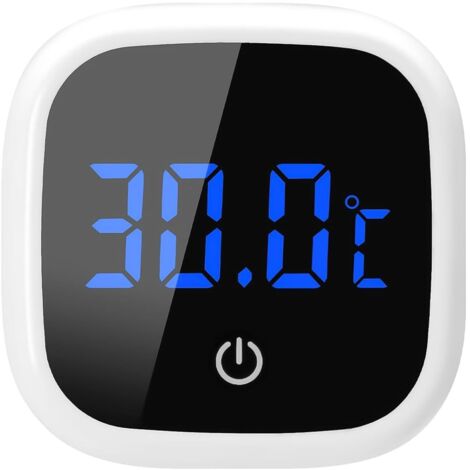 Aquarium-Thermometer, Mini-Aquarium-Thermometer, LED-Anzeige, hochpräziser Temperatursensor, praktisch für Wasser- und Wasseraquarien