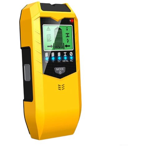 Tragbarer, wandmontierter Metalldetektor, 5-in-1-Wandscanner, Kabelsuchgerät, SH402-Wanddetektor, multifunktionaler Bolzendetektor, B (1/5)