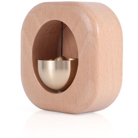 Türklingel für Ladenbesitzer, quadratische magnetische Holzglocke, Dekoration für Haustür, Garten, Zuhause, einzigartiges Einzugsgeschenk