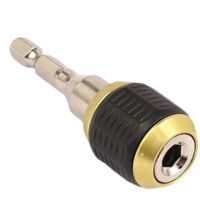 Verlängerung – Flexibler Bithalter, magnetische Verlängerungsstange Sechskant-Bitadapter für Elektrowerkzeuge, Schnellkupplungsstange, klappbarer Bithalter, Bohrzubehör