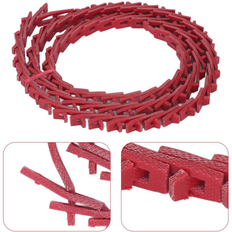 Courroie En V Réglable Power Twist 13 X 1200 Mm – En PU, Anti-vibrations, Pour Scie à Table, Tour, Perceuse