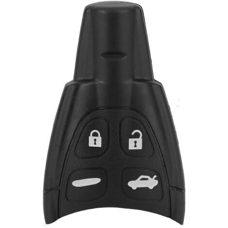 Étui pour clés de voiture à 4 boutons – Coque de remplacement – Accessoires compatibles avec les modèles Saab 93 et 95 (1/5)