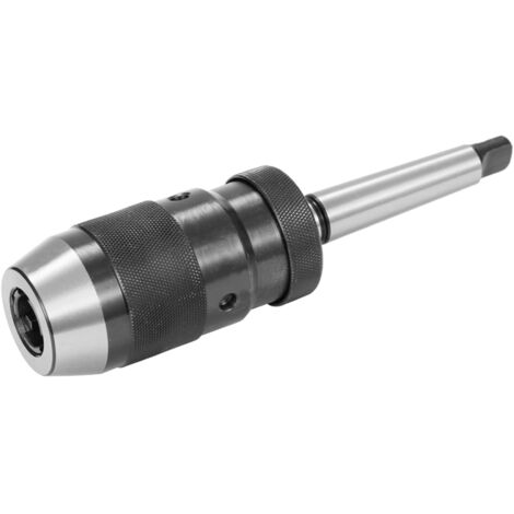 Mandrin de perçage autoserrant robuste Geevorks avec poignée, changement rapide intégré, sans clé MT-B16, plage de serrage 1-16 mm, B16 MT2, autoserrant pour tour (1/5)