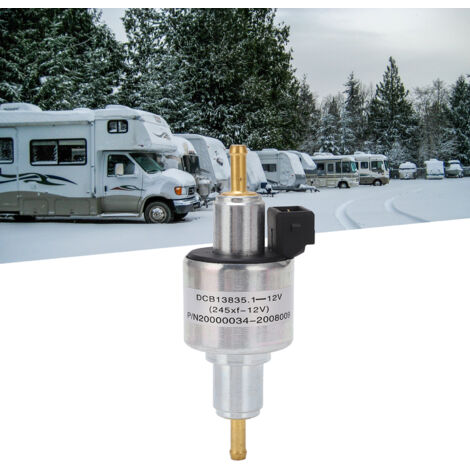 Pompe à Carburant Diesel 12V 22ml Pindex | Pour Chauffage Air Diesel 1-5kW Webasto Eberspacher – Fiable Et Silencieuse