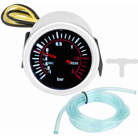 Manomètre de pression de turbo, testeur de sécurité haute précision et facile à utiliser pour accessoires automobiles