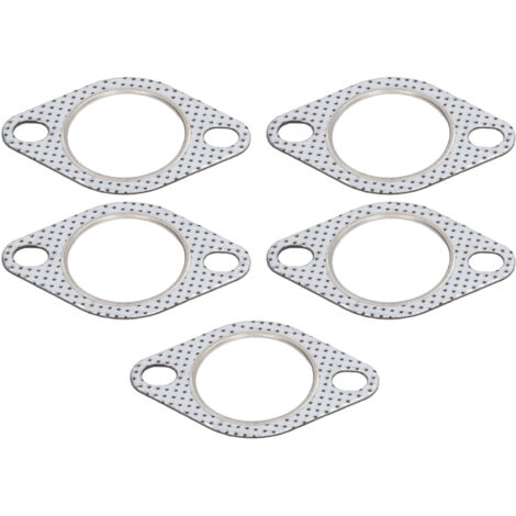 5 pièces de joints de bride de tuyau d'échappement 2 pouces résistants aux températures élevées pour collecteur turbo et tuyaux de descente (1/5)