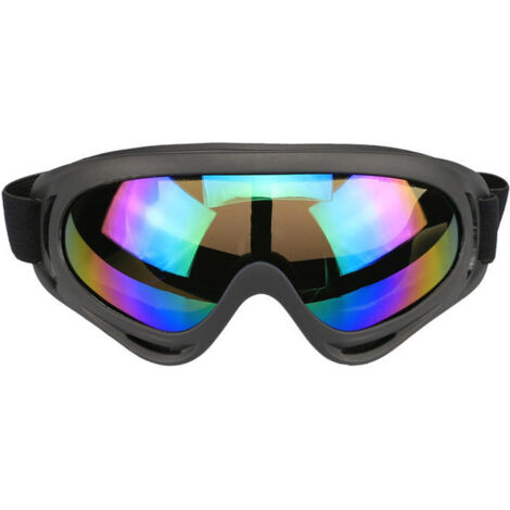 Lunettes de protection pour moto tout-terrain, lunettes de ski, lunettes de cyclisme outdoor (avec verres colorés) (1/5)