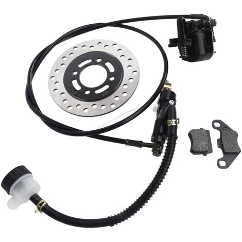 Kit de frein à disque Plaquette Disque Rotor pour 50cc 110cc 125cc 150cc 200cc 250cc Moto tout-terrain Quad ATV Kart (1/5)