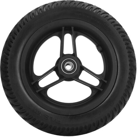 Roue avant pour fauteuil roulant 10 x 2 pouces en polyuréthane solide, roulette de remplacement pour déambulateur