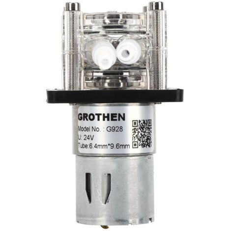 Pompe péristaltique à grand débit Pompe doseuse de haute qualité pour aquarium Laboratoire 500 ml/min 24 V