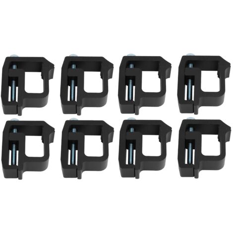 16 pièces de pinces de fixation pour capot de benne de camion, clips de remplacement pour coque de camping-car, pour Chevy Silverado 1500, 2500 et 3500, couleur noire (1/5)