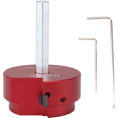 Kit d'alésoirs pour tuyaux en PVC - Alésoir pour raccords en alliage d'aluminium - Protecteur de manchons pour raccords en PVC - Pour conduites d'eau, de vidange et de ventilation - 2 pouces