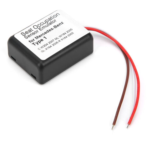Émulateur de capteur d'occupation de siège compatible avec les modèles Mercedes-Benz C W204, GL X164, ML W164 et R X164 de type 1