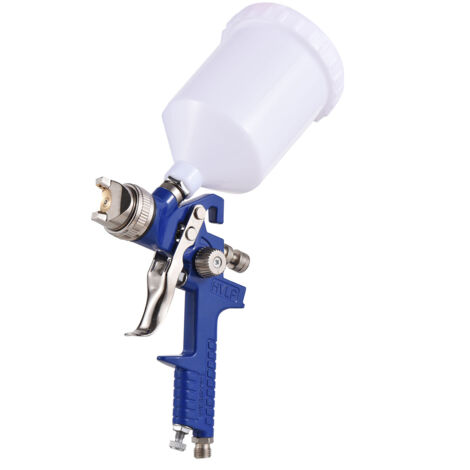 Pistolet de peinture HVLP, pistolet pulvérisateur, machine à pulvériser, aérographe, outil de pulvérisation de peinture avec 3 buses pour la peinture au pistolet de voitures et de meubles