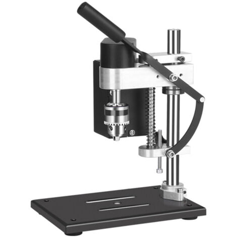 Kit de support pour mini-perceuse d'établi, comprenant un étau, une rallonge et des accessoires de meulage et de sciage, perceuse d'établi électrique portable à vitesse variable
